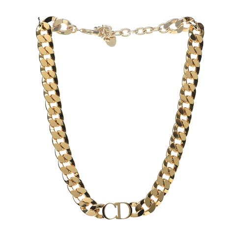 dior necklace gold choker|christian Dior necklace price.